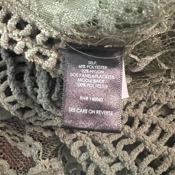 3x/4x Mixed Lace and Pointelle Poncho - Torrid - Picture 5 of 5